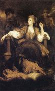 Sir Joshua Reynolds Sarah Siddons as the Traginc Muse France oil painting artist
